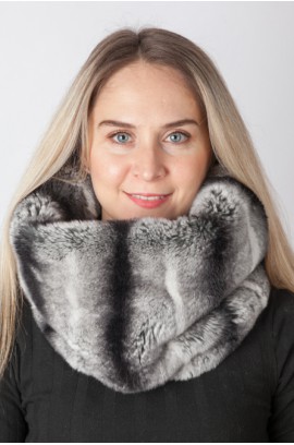 Rex – Chinchilla fur neck warmer